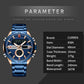 CURREN 8384 Herren Chronograph 3ATM Hardlex