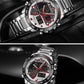 NAVIFORCE NF9171 Herren Militär Chronograph 3BAR Hardlex