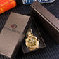 Forsining GMT1091-5 Automatik Herren Skelettuhr 3BAR Glas