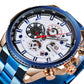 Forsining GMT1137-10 Automatik Herren Chronograph 3BAR
