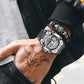 LIGE 8922 Herren Militär-Sport-Digitaluhr 5BAR