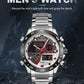 NAVIFORCE NF9171 Herren Militär Chronograph 3BAR Hardlex