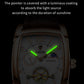 LIGE 8949 Luxus Herren Automatik Uhr 3BAR Hardlex