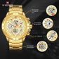 NAVIFORCE NF9165GG Herren Luxus Chronograph 3BAR Hardlex