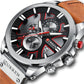 CURREN CR-8346 Analog Herren Chronograph 3ATM