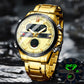 CURREN 8384 Herren Chronograph 3ATM Hardlex