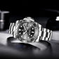 LIGE LG6801 Automatik Herrenuhr 10BAR Saphir Glas