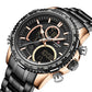 NAVIFORCE NF9182 Herren Militär Chronograph 3BAR