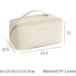BULLCAPTAIN Damen Kosmetiktasche PU Leder