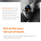 HANTOPER Ultra Max Herren Sport Smartwatch IWO Serie 8 2.2 Zoll Touchscreen IP68 Wasserdicht GPS Route Track