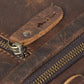 le'aokuu Herren Umhänge-Schultertasche Echtleder
