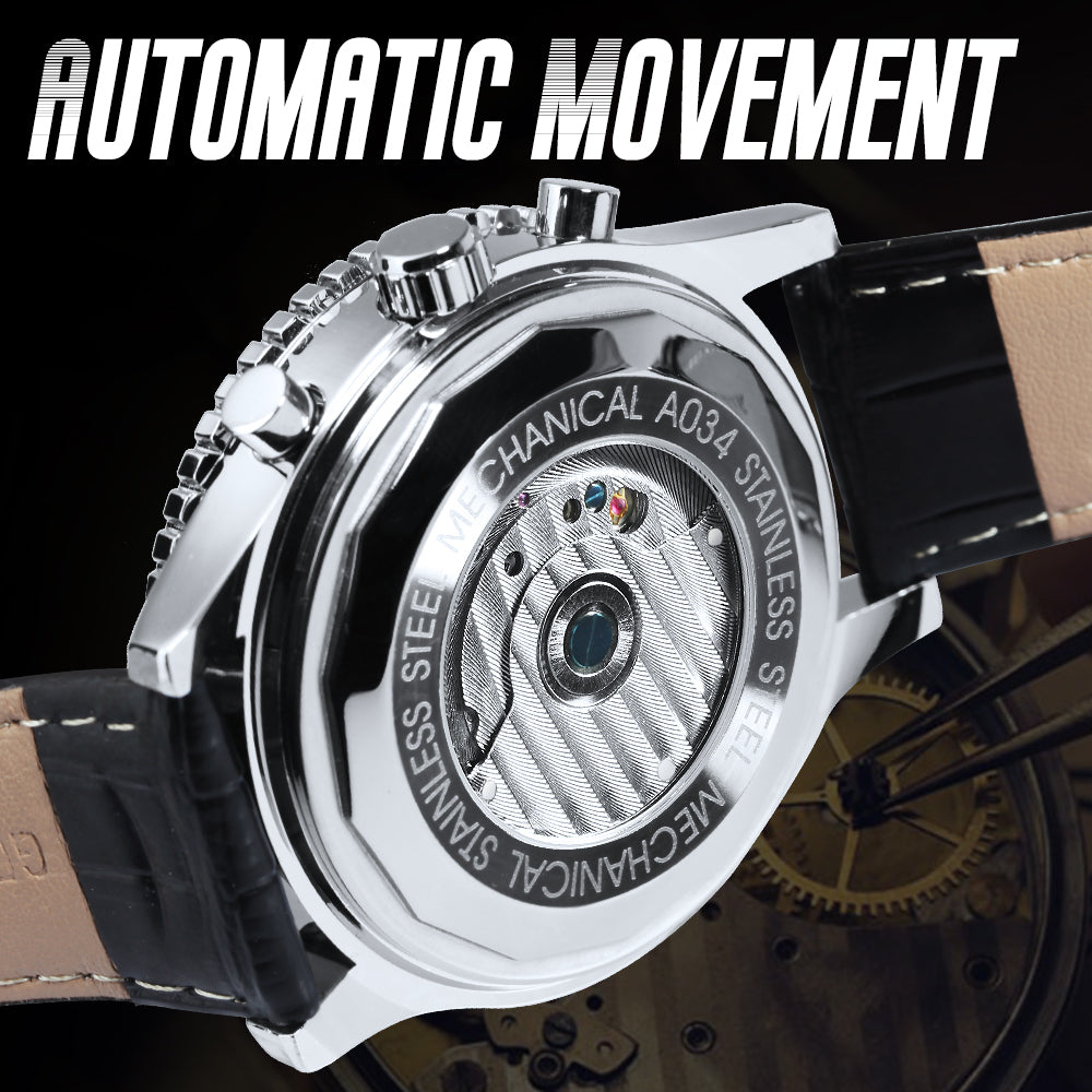 JARAGAR 030G Herren Automatik Tourbillon