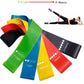 5x elastische Training Fitness Gummibänder