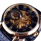 Forsining GMT838-2 Automatik Herren Skelettuhr 3BAR Glas