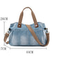 Annmouler Damen Jeans Schultertasche