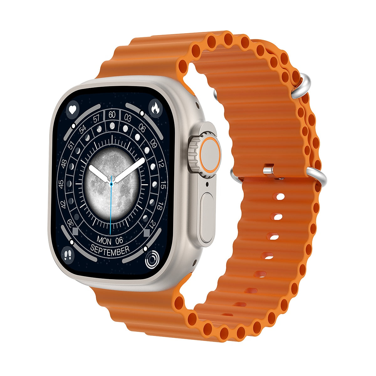 HANTOPER Ultra Max Herren Sport Smartwatch IWO Serie 8 2.2 Zoll Touchscreen IP68 Wasserdicht GPS Route Track