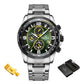 NAVIFORCE NF8020S Herren Multifunktion Chronograph 3BAR Hardlex