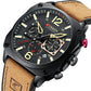 CURREN 8398 Analog Herren Chronograph 3ATM Hardlex