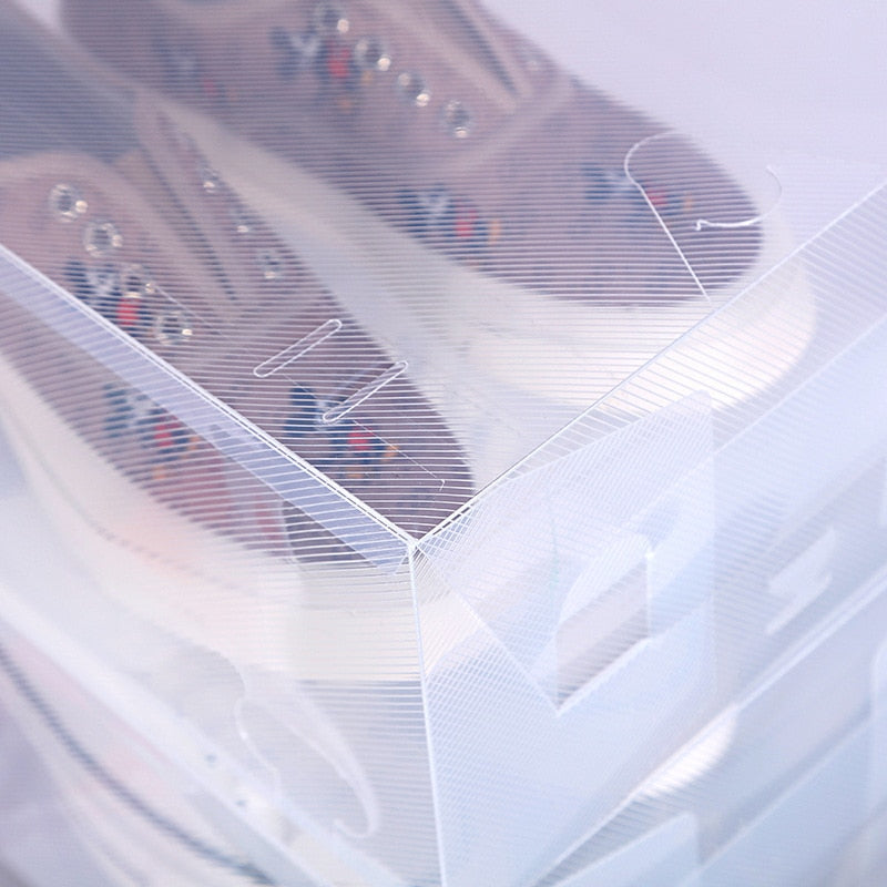 3 x Transparente Schuhe Aufbewahrungsbox
