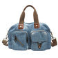Annmouler Damen Jeans Handtasche