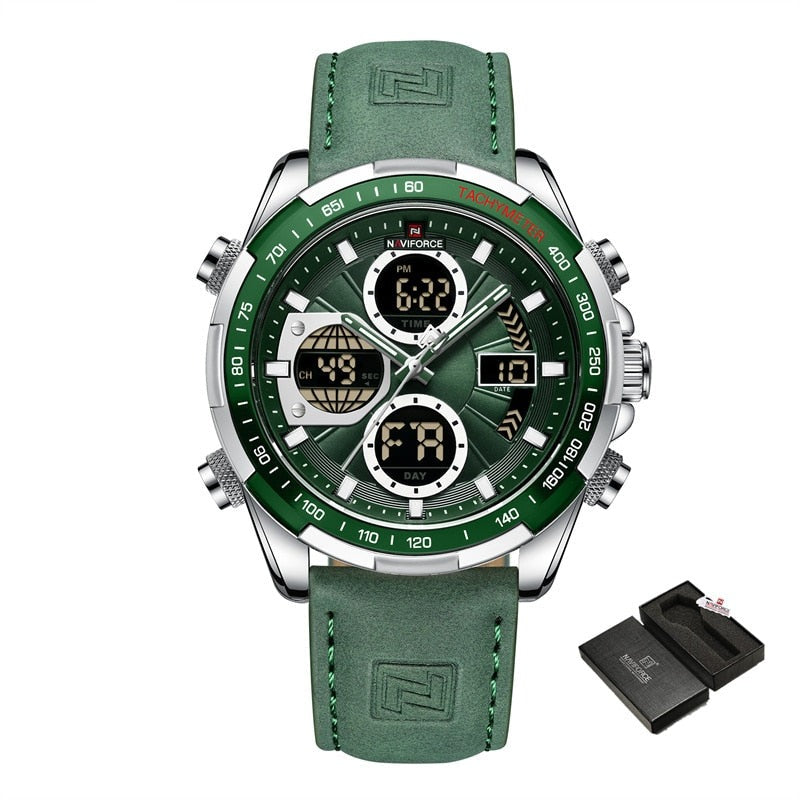 NAVIFORCE NF9197L Herren Militärchronograph 3BAR