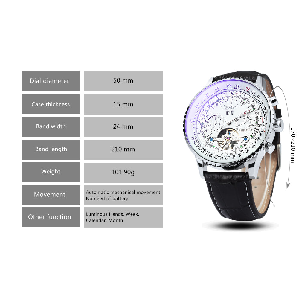 JARAGAR 030G Herren Automatik Tourbillon