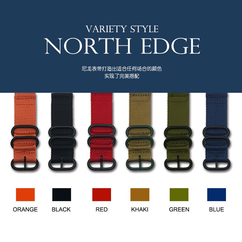 North Edge Uhrenband für Apache Serie