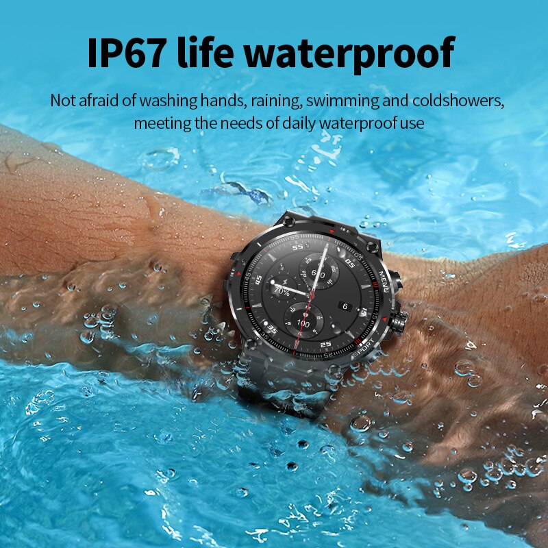LIGE Sport Smartwatch IP67 Touchscreen Bluetooth Amoled