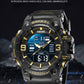 SMAEL SL-8049 Herren Sport-Chronograph 5ATM Dualanzeige