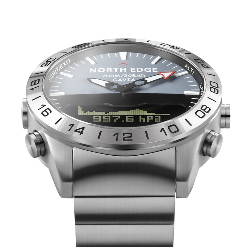 NORTH EDGE GAVIA 2 Herren Taucher Militäruhr