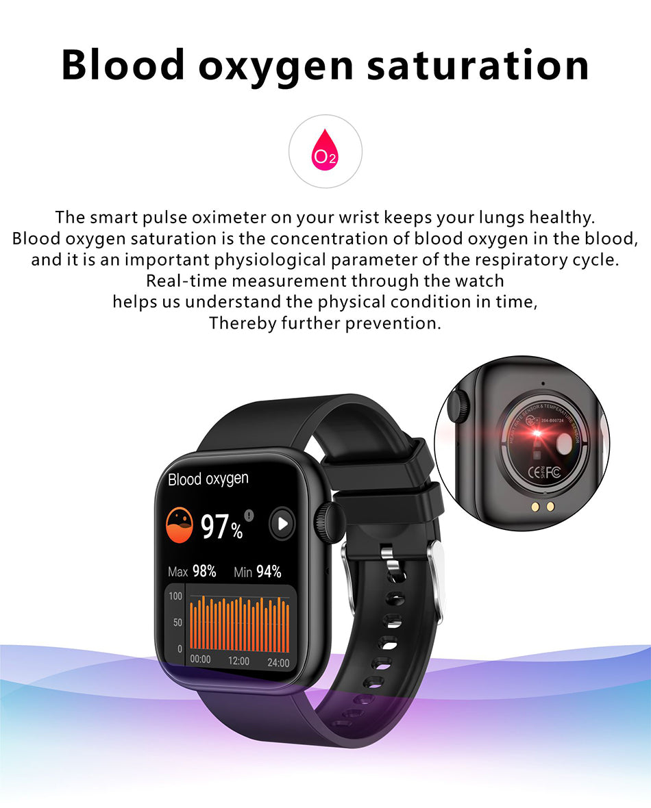 LIGE Sport Smartwatch IP67 Android + IOS