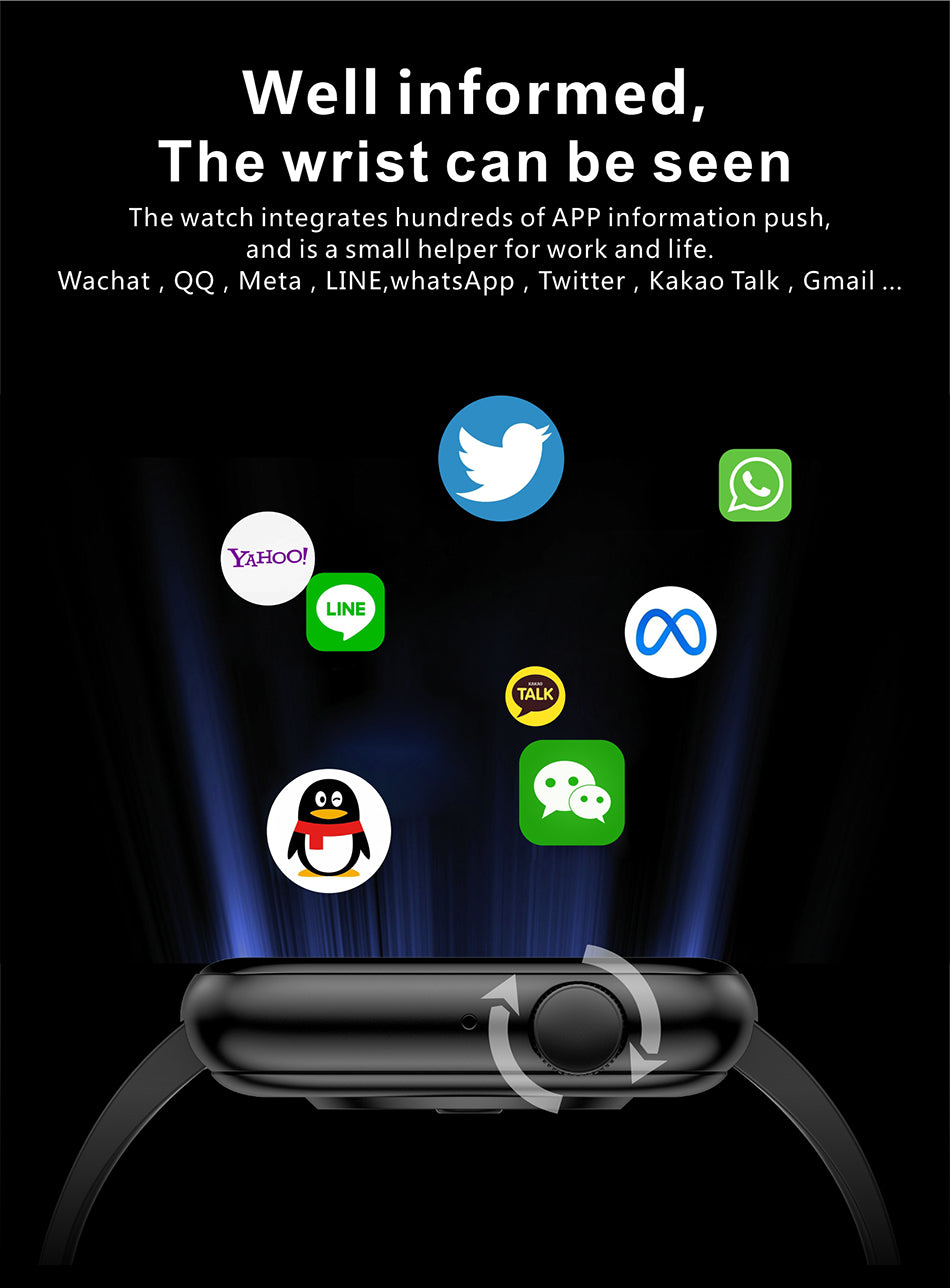 LIGE Sport Smartwatch IP67 Android + IOS
