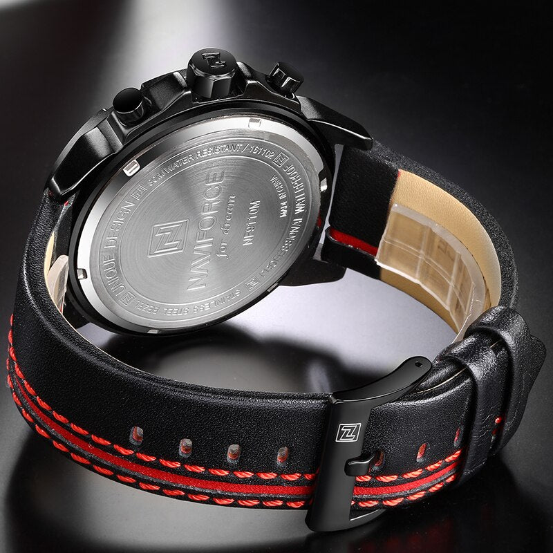 NAVIFORCE NF9110 Herren Multifunktion Militär Chronograph 3BAR