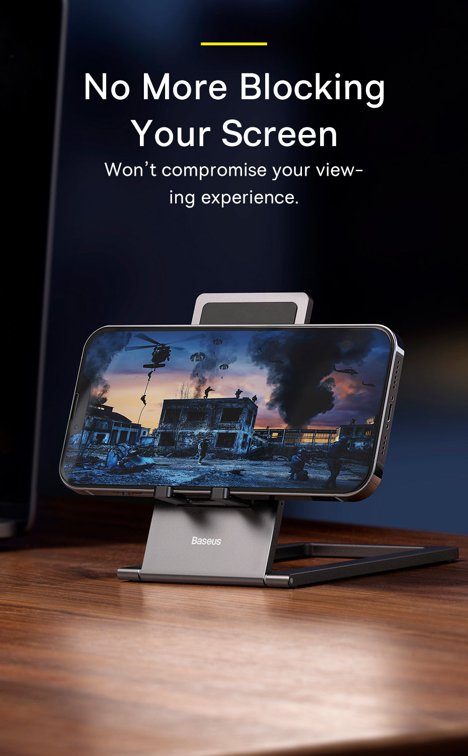 Baseus Faltbarer Metall Tablet & Handy Halter iPhone 14 iPad Pro