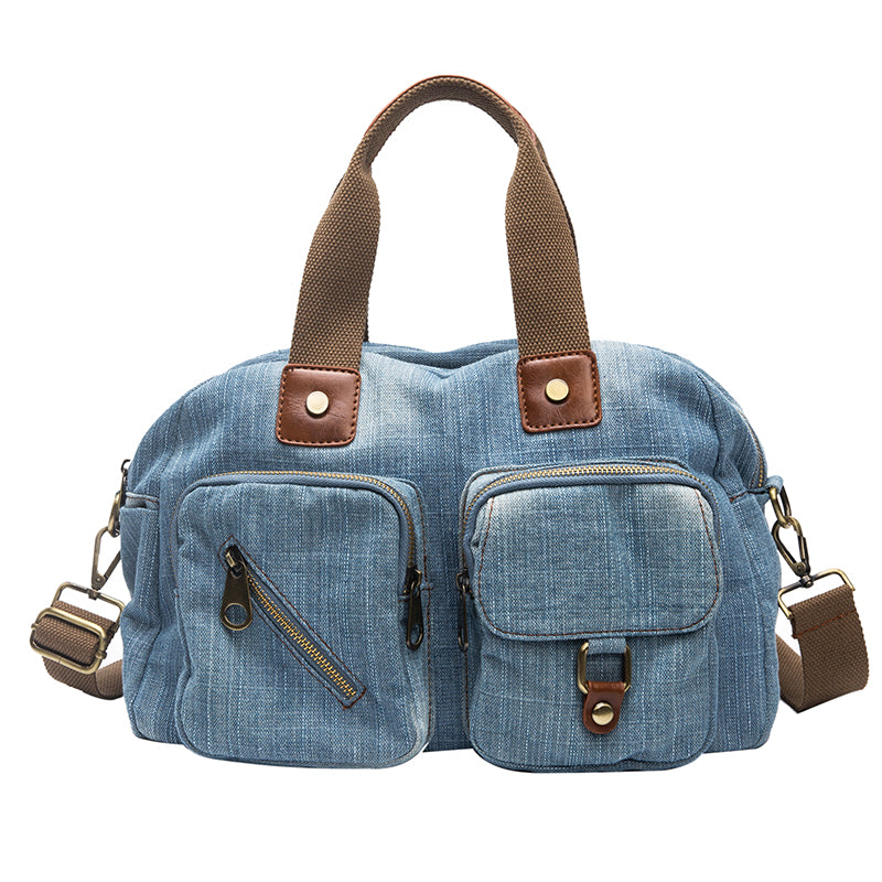 Annmouler Damen Jeans Handtasche