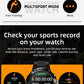 LOKMAT ATTACK 5 Sport Smart Watch Touchscreen Bluetooth