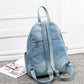 Annmouler Damen Jeans Rucksack