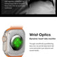 HANTOPER Ultra Max Herren Sport Smartwatch IWO Serie 8 2.2 Zoll Touchscreen IP68 Wasserdicht GPS Route Track