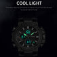 SMAEL SL-1803 Herren Sport-Chronograph 5ATM Dualanzeige