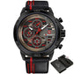 NAVIFORCE NF9110 Herren Multifunktion Militär Chronograph 3BAR