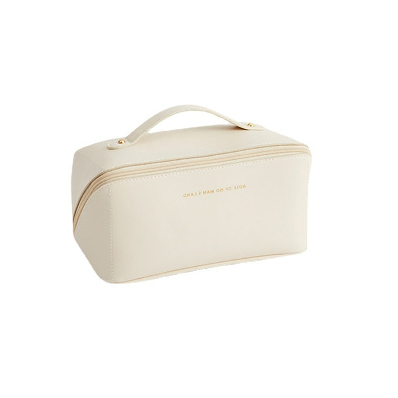 BULLCAPTAIN Damen Kosmetiktasche PU Leder