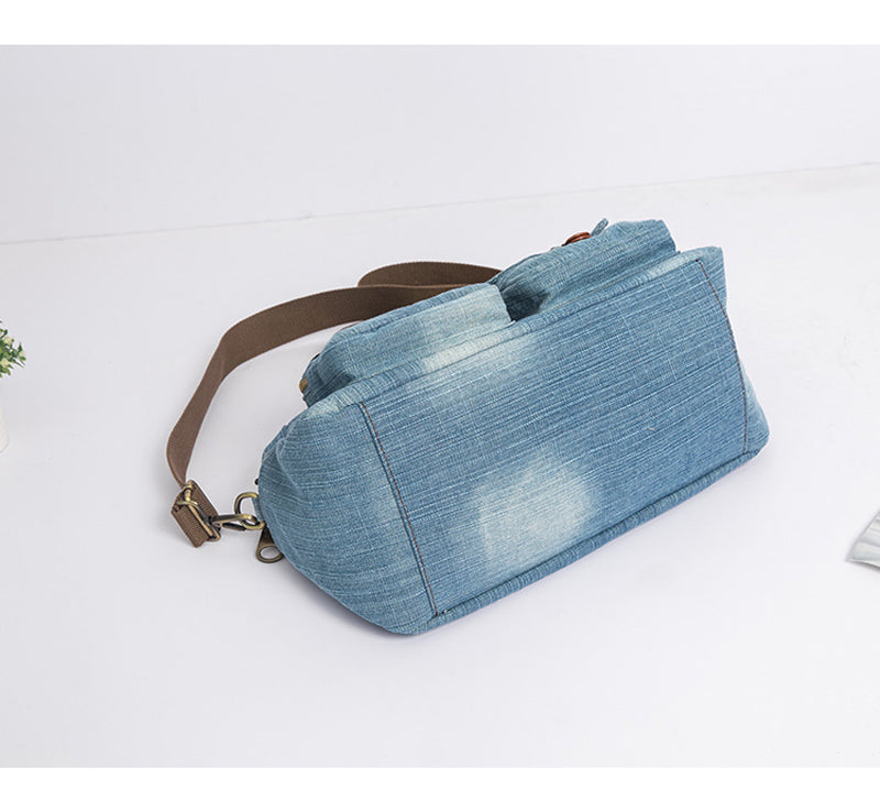 Annmouler Damen Jeans Handtasche
