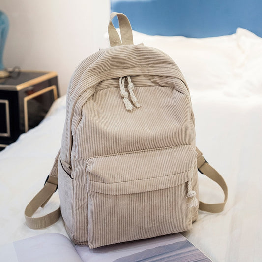 Buylor Damen Cord Rucksack
