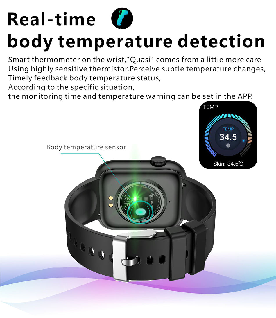 LIGE Sport Smartwatch IP67 Android + IOS