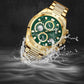 NAVIFORCE NF8021 Herren Chronograph 3BAR Hardlex