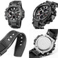 SMAEL SL-1803 Herren Sport-Chronograph 5ATM Dualanzeige