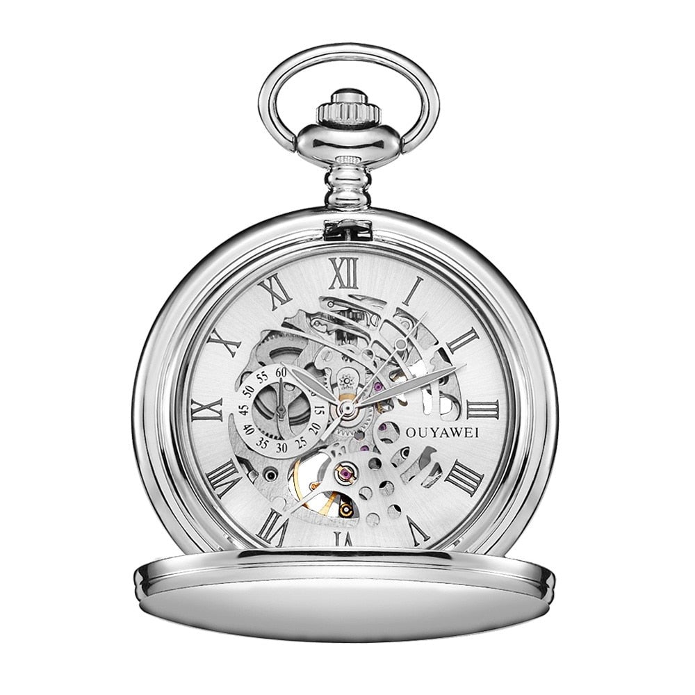 Skelett Automatik Taschenuhr
