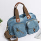 Annmouler Damen Jeans Handtasche
