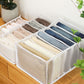 Platzsparendes Aufbewahrungsbox Kleidung Organizer waschbar und faltbar für Unterwäsche, T-Shirts, Krawatten, Hosen etc..