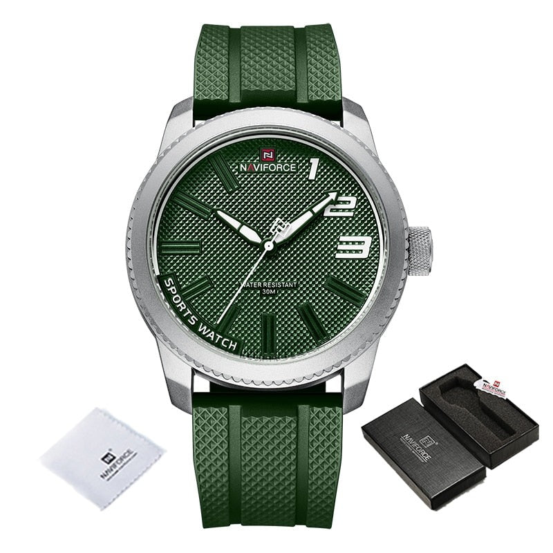 NAVIFORCE NF9202T Herren Analoguhr 3BAR Hardlex